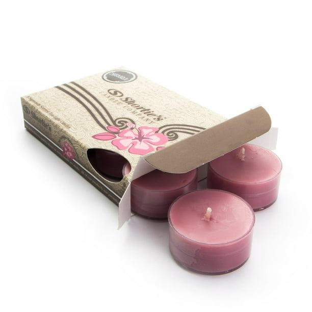 15 pk Scented Tea Light Candles Winter Berries//Apple /& Cinnamon